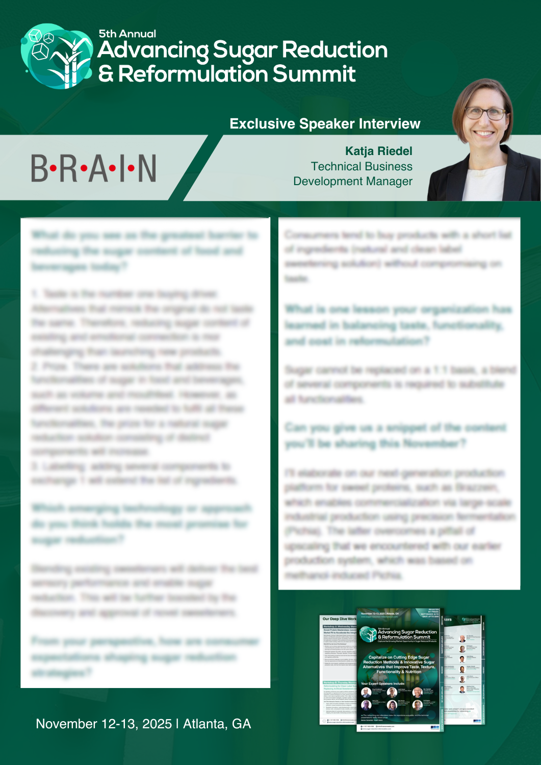 Katja Riedel - speaker interview image Katja Riedel - speaker interview image